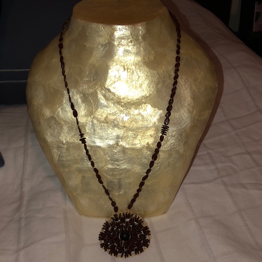 African beaded necklace